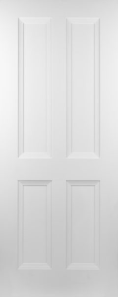 cambridge white primed 4-panel